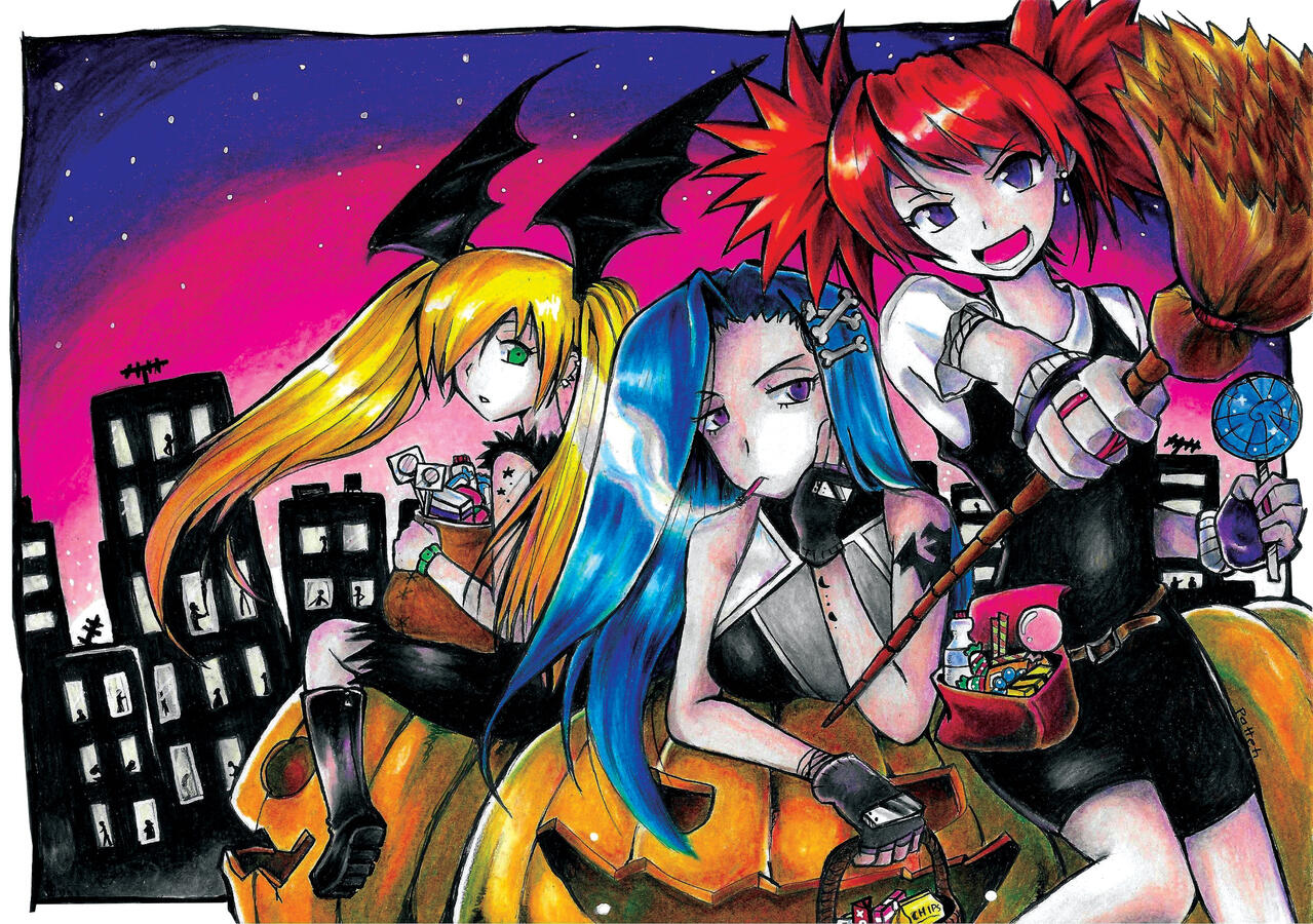 Halloween flowers, 2022